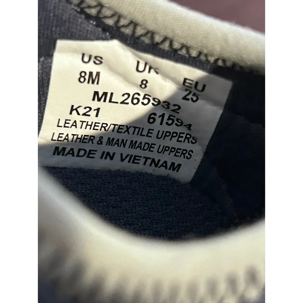 NWOT Merrell Hydro H2O Hiker Kids Navy Lime Leather Hiking Sandal Size 8M Summer